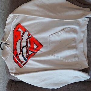 Superman Logo Denver Broncos Hoodie